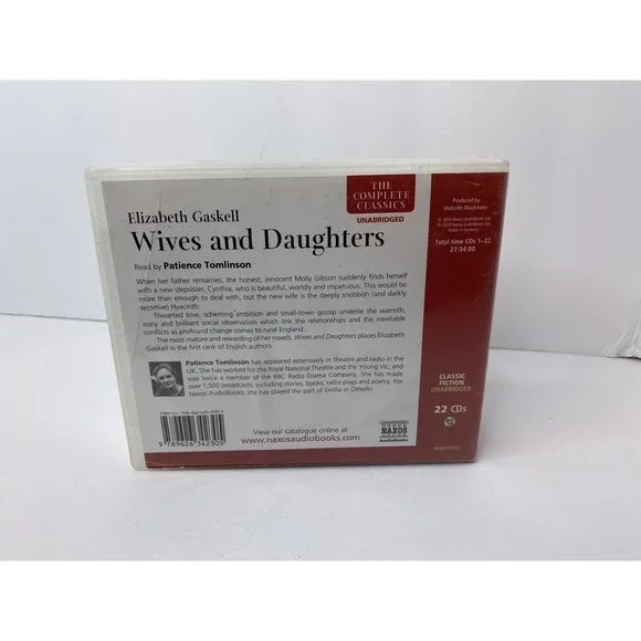 Wives And Daughters by Elizabeth Gaskell (2010, Unabridged, Compact Disc)